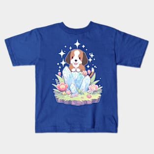 Beagle Dog Crystal Kids T-Shirt